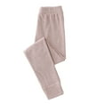 thumbnail image 1 of FAOWME Girls Autumn Leggings Pants Solid Color Elastic Children Pants Baby Winter Trousers Coffee 15-16 Years, 1 of 4