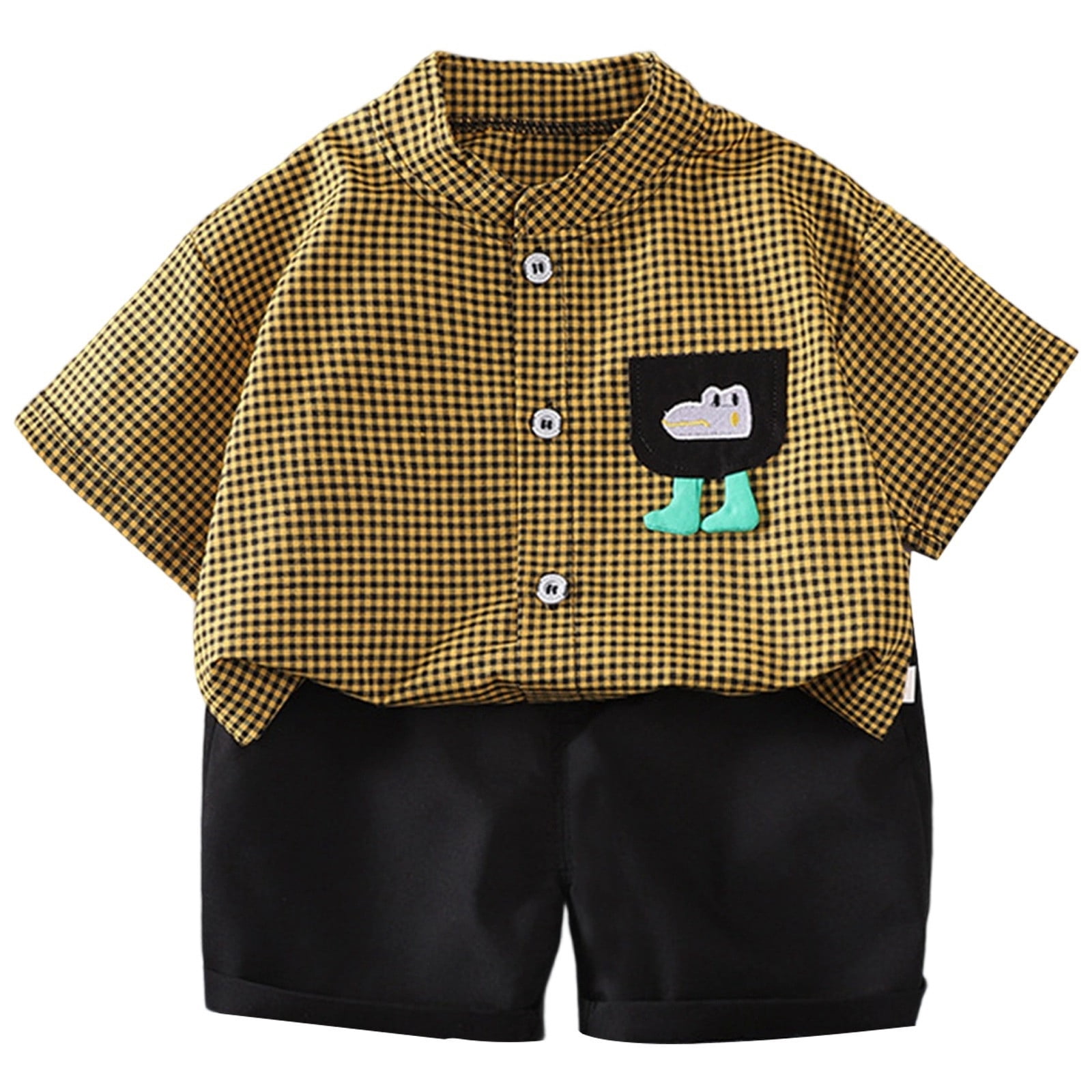 Children Boy Co Ord 2 Casual Fashion Flag 2 Piece Set main image 1