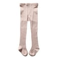 thumbnail image 1 of FAOWME Kids Children Baby Solid Color Girls Stocking Panty-hose Tight Trousers Pink 27, 1 of 3