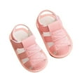 thumbnail image 1 of FAOWME Toddler Boy Girl Shoes Breathable Shoes Baby Soft Shoe Covers Shoes For Unisex 0 To 18 Months Pink 6-9Months, 1 of 5