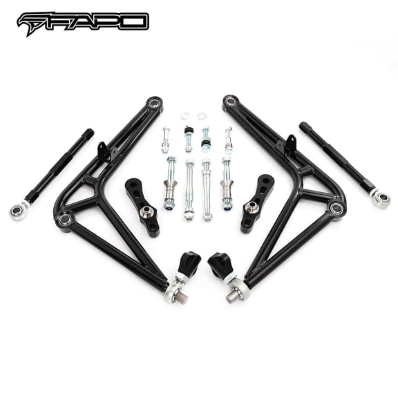 FAPO Front Steering Drift Lower Control Arm Wide Angle Kit For BMW E46 All models 330i 325i