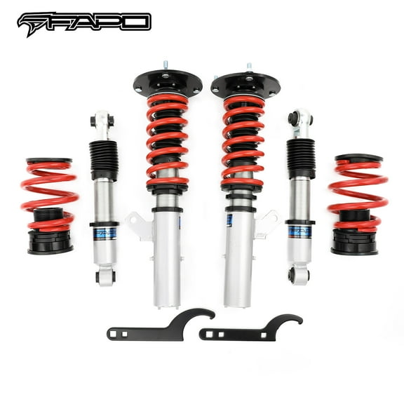 FAPO Hight Adjustable Coilover Suspension Kit, for Chevrolet Cobalt 2005-2009, for Chevrolet HHR 2006-2010for Pontiac G5 2007-2009, Mono-Tube Shock Absorber