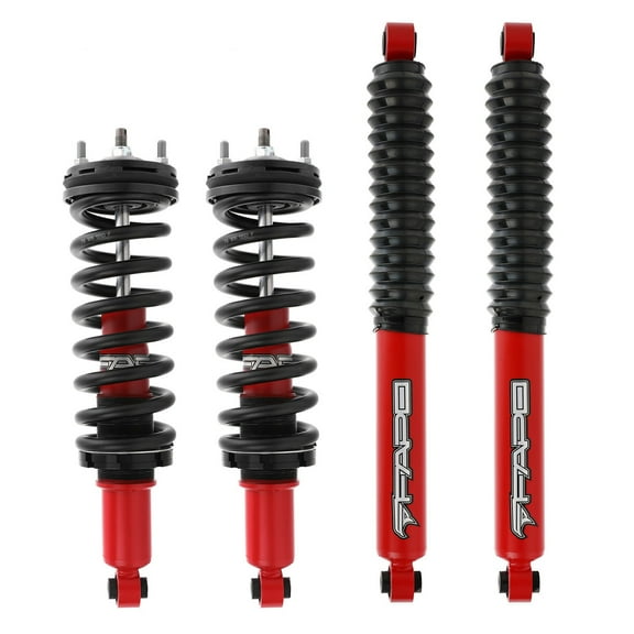 FAPO P1 series Front and Rear Shock Absorbers Compatible With Nissan Frontier 2005-2021 2.5-3.5" Lift