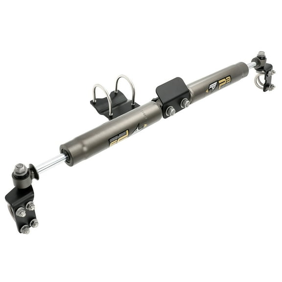 FAPO SHOCK Dual Steering Stabilizer Kit Compatible with Jeep Wrangler JL 2018-2022, with Gladiator JT 2020-2022, 2.0 Tube