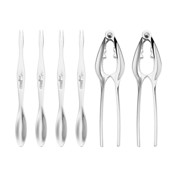 FARBERWARE SEAFOOD TOOL SET OF 6 - STAINLESS STEEL