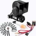 thumbnail image 1 of FARBIN Air Horn Kit 12V 150db Loud Horn for Car/Truck,with Wiring Harness and Push Button Switch, 1 of 10