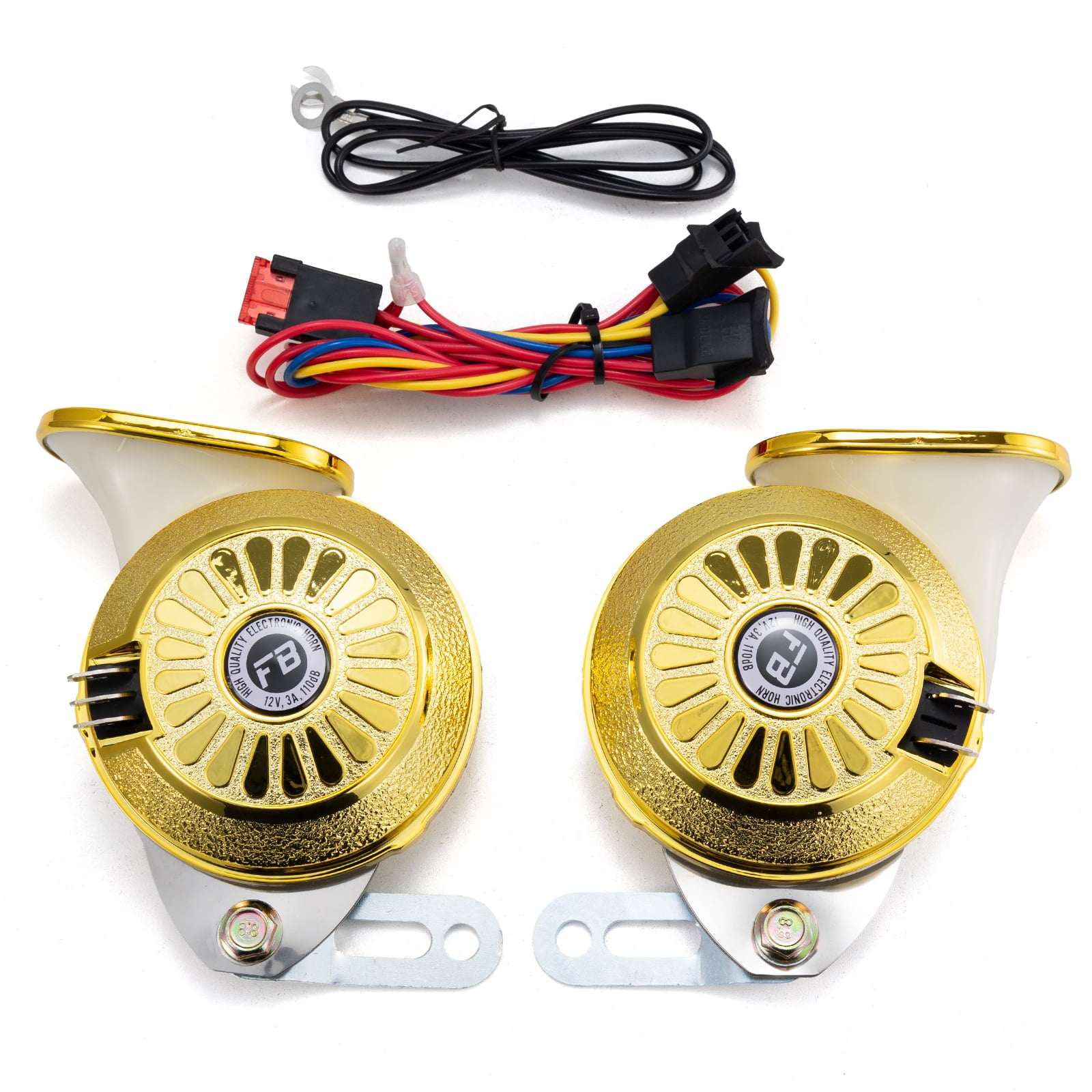 HISports Lufthorn 12V 130 DB - Super Truck Hupe Für Auto, LKW & Motorrad