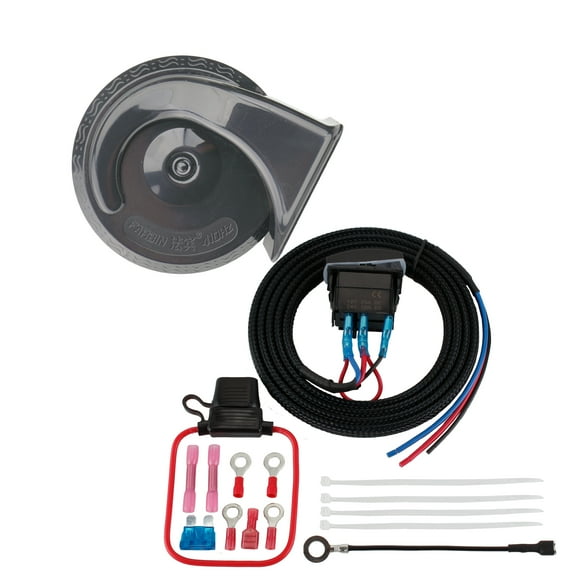 FARBIN Golf Cart Horn Kit with Rocker Switch Led Light and Harness, Compatible with ATV, UTV, RZR, Side by Side, Dune Buggy, Sportsman, Sand Rail, Commander, Kawasaki Teryx, Yamaha Rhino etc.
