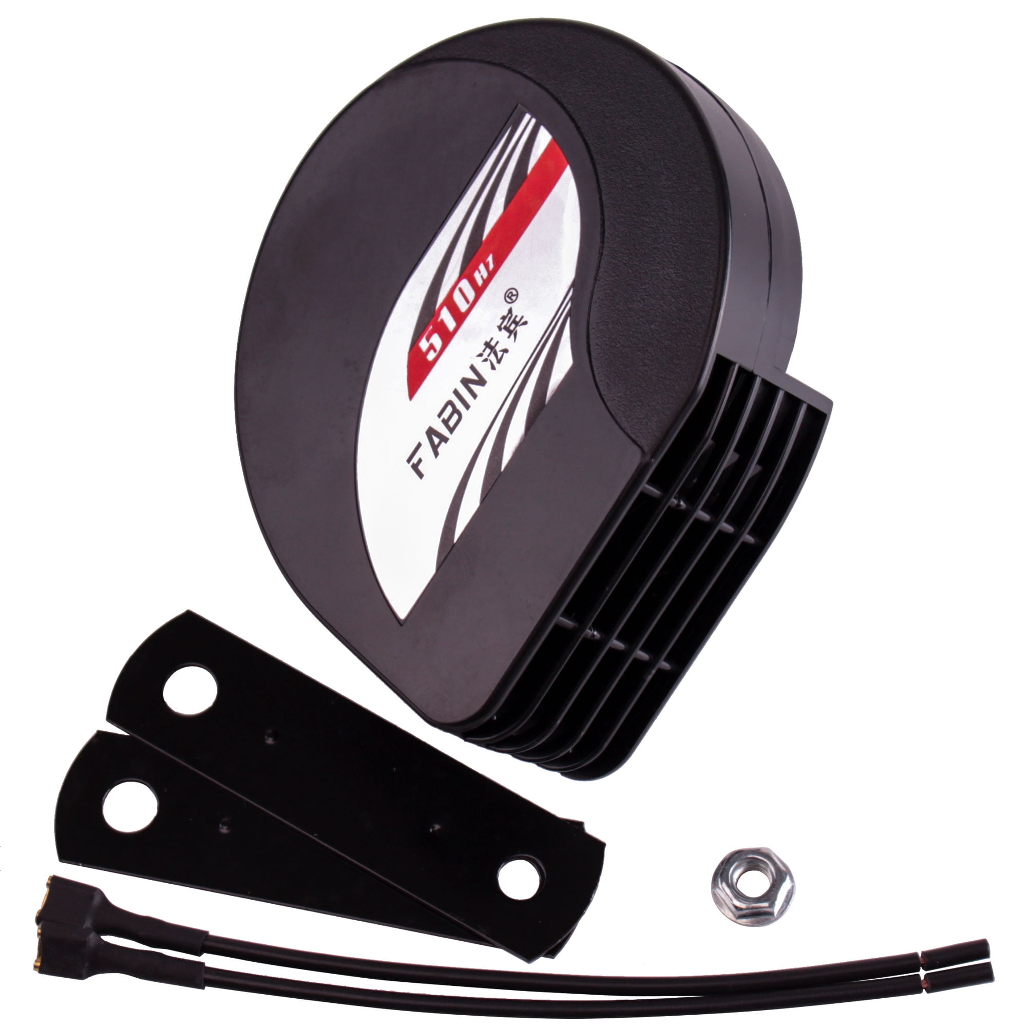 Paquete De 2 Bocinas De Tren Para Automóvil 12 V 150 Db Bocina De Automovil Bocina Electrica De Caracol Con Arnes De Rele Para Vehiculos Motocicleta
