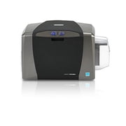 FARGO DTC1250e Single Side Basic Bundle Printer, Ribbon, Cards, USB Cable