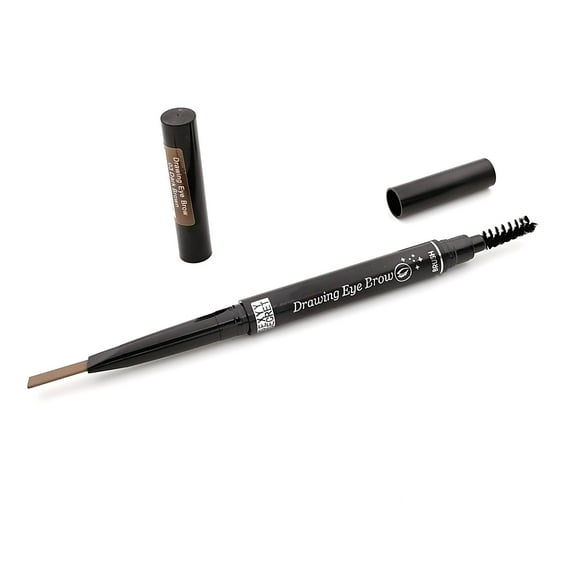 FARI Eyebrow Pencil with Brush Long Lasting Drawing Eye Brow Soft Textured Natural Daily Eyebrow Makeup (Dark Brown #03)