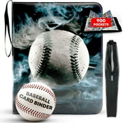 FARILIS - Baseball Card Binder with Sleeves - Protect 900 Sports Cards in Your Baseball Card Holder
