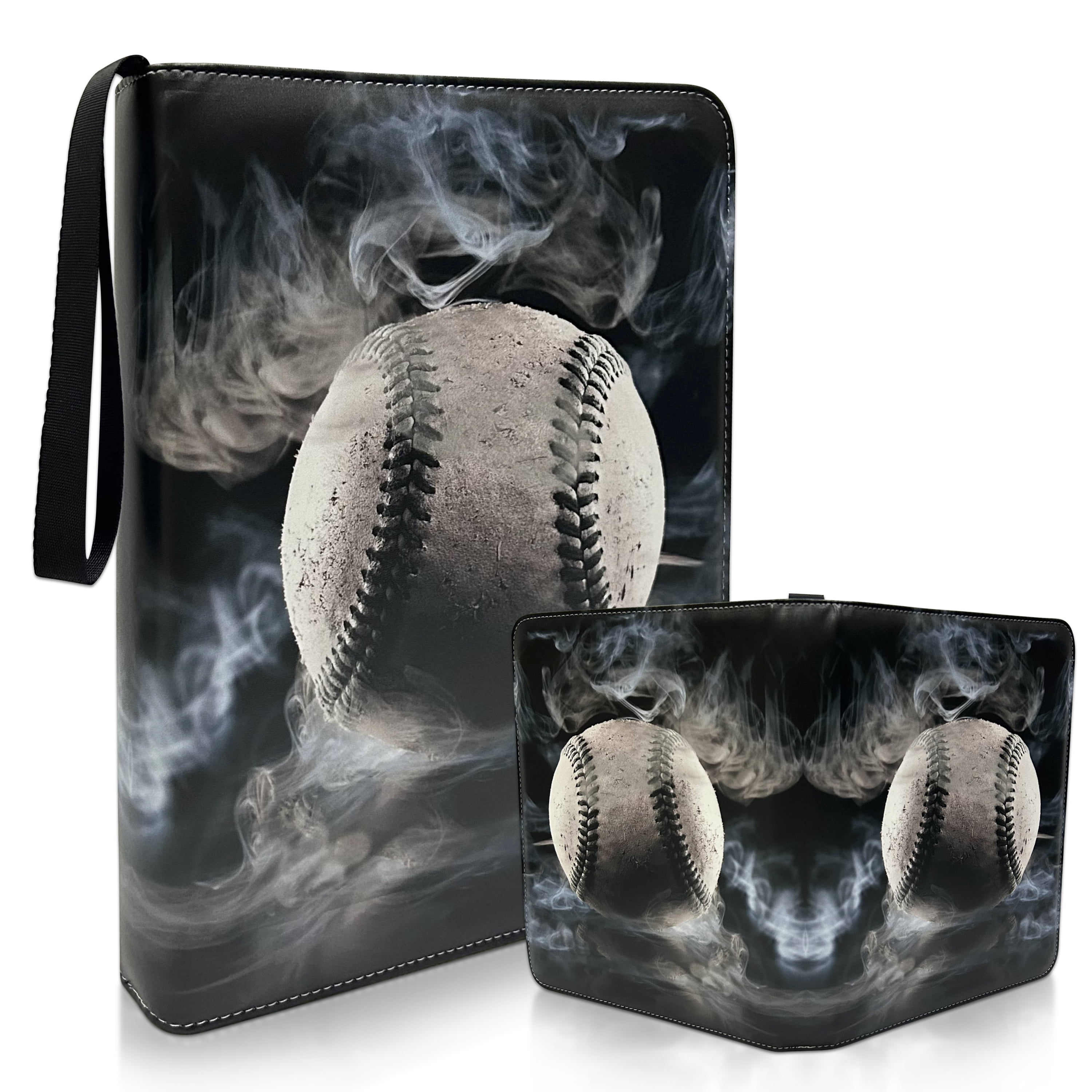 FARILIS Baseball Card Binder with Sleeves Protect 900 Sports Cards