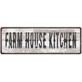 thumbnail image 1 of FARM HOUSE KITCHEN Ship Lap Look Country Chic 6x18 Metal Sign Decor 206180044200, 1 of 1