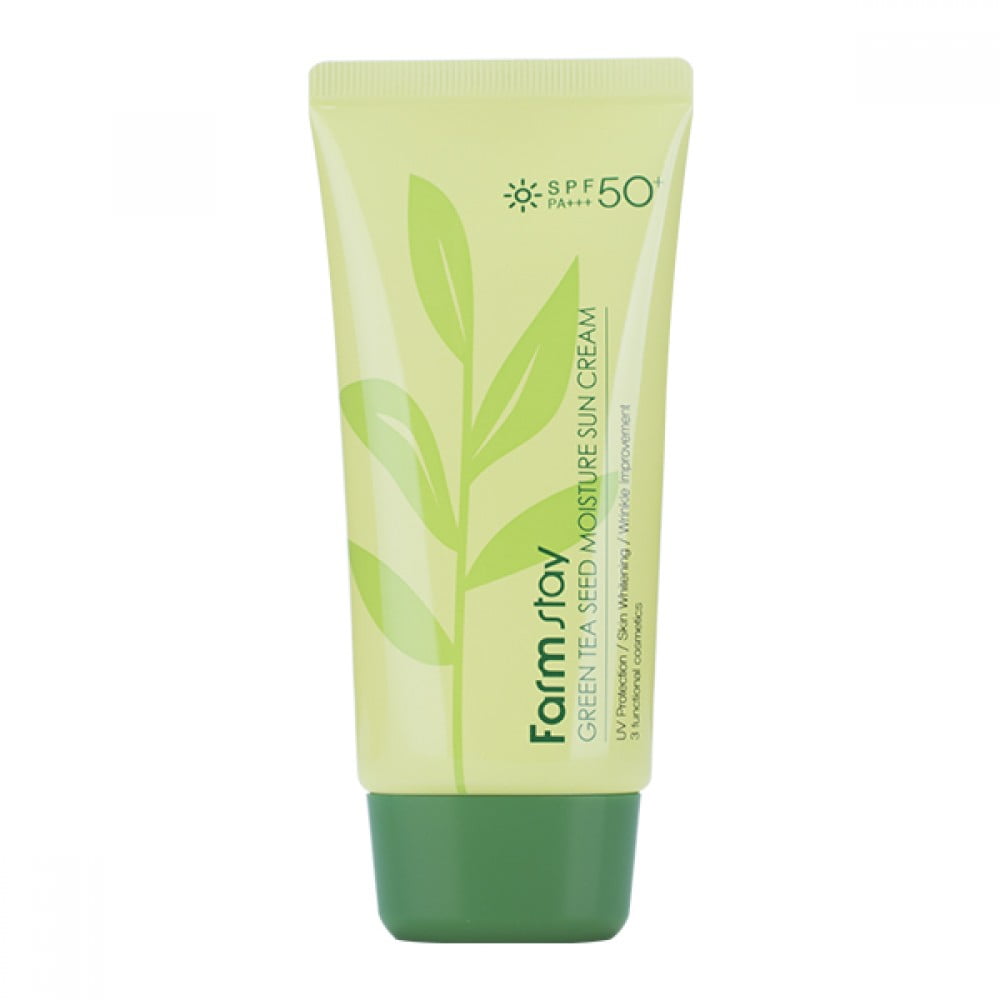 Farmstay Green Tea Seed Moisture Sun Cream Spf50pa 70g 4188