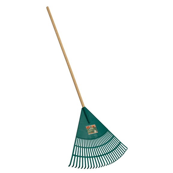 FARM-TUFF Hardwood Leaf & Lawn Rake, 24in