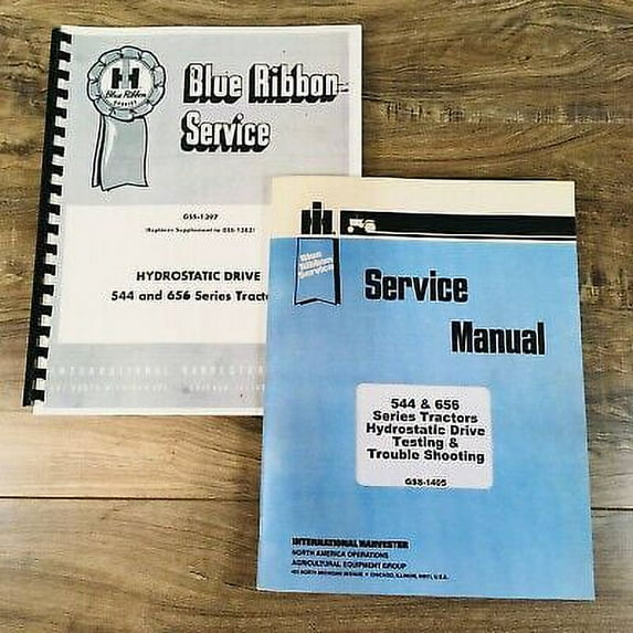 FARMALL INTERNATIONAL 686 666 86 HYDROSTATIC DRIVE TRACTOR SERVICE MANUAL SET IH