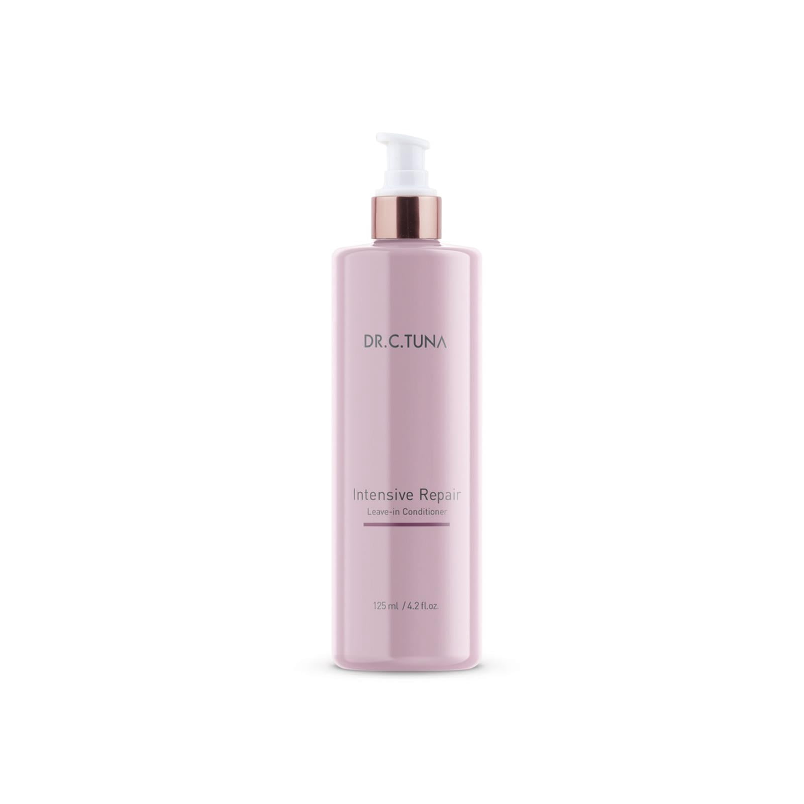 FARMASI Dr. C. Tuna Intensive Repair Leave-In Conditioner with Protein for Dry & Damaged Hair, Heat Protection & Frizz Control, 4.2 fl oz / 125 ml