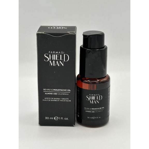 FARMASI Shield Man Beard & Moustache Oil 1  fl. oz.