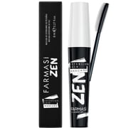 Farmasi Zen Extension Lash Mascara, Volumizing, Lengthening, Blackest | Silicone Brush, Defining Effect, Separated Look, Lightweight Feel, Clump-Free Wear, Cruelty-Free, Paraben-Free, Smudge-Proof