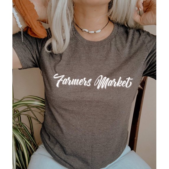 FARMERS MARKET Graphic Short sleeve T-Shirt