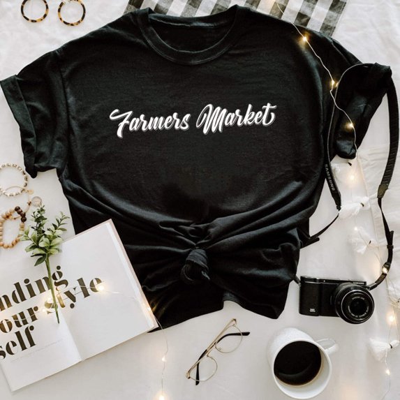 FARMERS MARKET Graphic Short sleeve T-Shirt