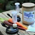 thumbnail image 1 of FARMcurious - Mason Jar Fermenting Kit - Mold Free - 2 pack - Black, 1 of 1