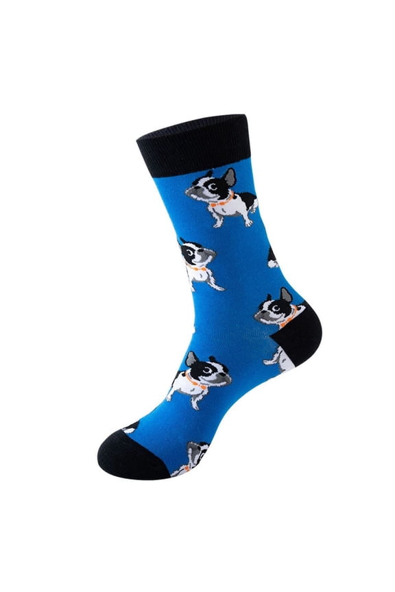 Crew Cute Animal French Bulldog Socks, Suitable for Men and Women, 1 pair