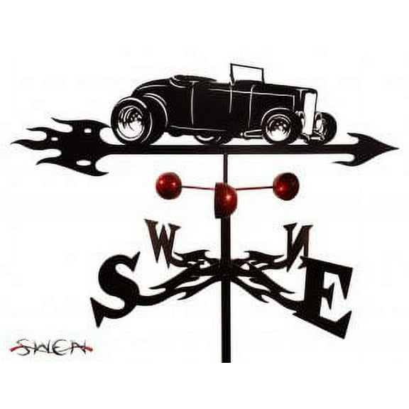 FARRELL - HIGHBOY COUPE Garden Weathervane