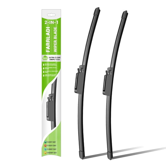 FARRLADI Windshield Wipers Replacement for Audi A6/A6 Quattro/C6 2005-2011/Audi S6 2007-2011,OEM Quality Premium All-Season Wiper Blades-22"+22"(Pack of 2)