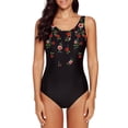 thumbnail image 1 of FARYSAYS One Piece Swimsuits for Women Tummy Control Sexy One Piece Bathing Suit for Women Swimwear One Piece Bathing Suit for Women Fashion Color Block Swimsuit, 1 of 6