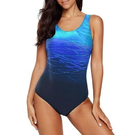 Anne Cole Long Sleeve Open Back One Piece Swimsuit 22MO08301