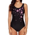 thumbnail image 1 of FARYSAYS Womens Swimsuits One Piece Athletic Bathing Suit Gradient Criss Cross Back One Piece Swimsuit Color Block Tummy Control Swimwear High Cut Summer, 1 of 12