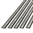 thumbnail image 1 of FASÄDE 47 in. Decorative Vinyl Divider Trim Crosshatch Silver (5 Pack), 1 of 6
