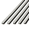 thumbnail image 1 of FASÄDE 47 in. Decorative Vinyl Large Profile Inside Corner Trim Brushed Aluminum (5 Pack), 1 of 6