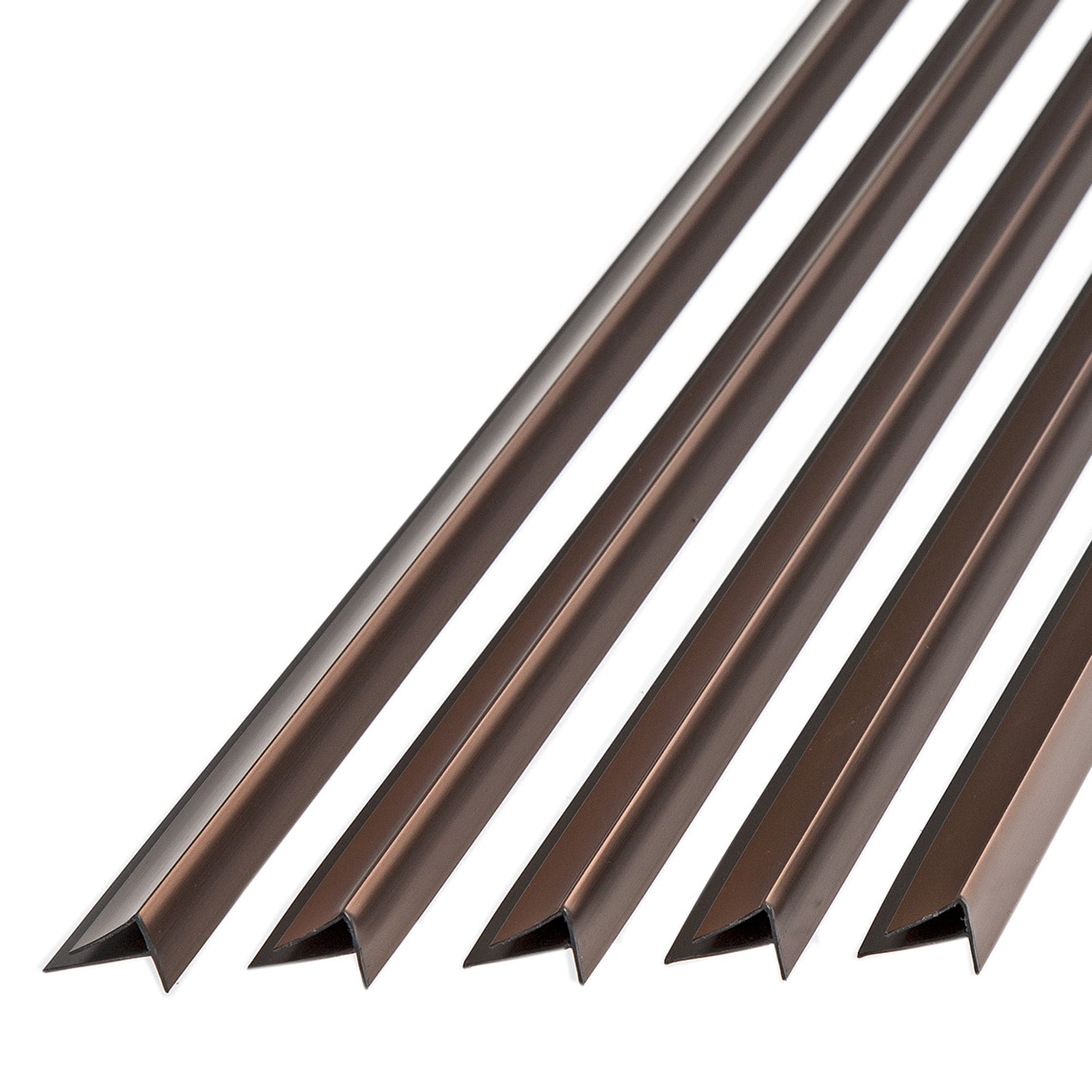 FASÄDE 47 in. Decorative Vinyl Large Profile Outside Corner Trim Oil ...