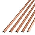 thumbnail image 1 of FASÄDE 47 in. Decorative Vinyl Outside Corner Trim Polished Copper (5 Pack), 1 of 7