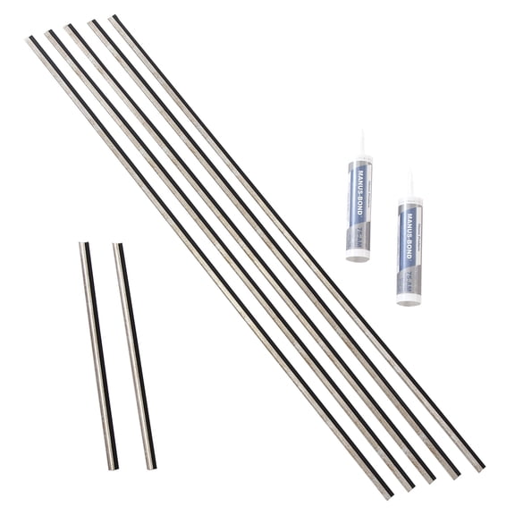 FASÄDE Backsplash Accessory Kit Vintage Metal