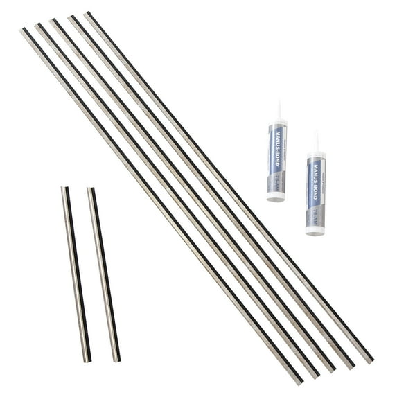 FASÄDE Backsplash Accessory Kit Vintage Metal