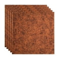 thumbnail image 1 of FASÄDE Border Fill  Decorative Vinyl 2ft x 2ft Lay in Ceiling Panel in Moonstone Copper (5 Pack), 1 of 6