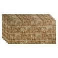 thumbnail image 1 of FASÄDE Border Fill Decorative Vinyl 2ft x 4ft Glue Up Ceiling Panel in Bermuda Bronze (5 Pack), 1 of 5