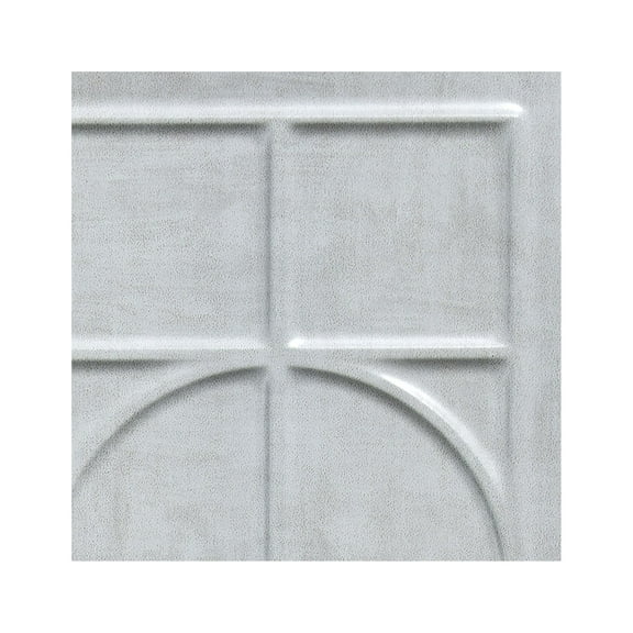 FASDE Crescent Decorative Vinyl Backsplash Panel in Cashmere (6X6 Inch Sample)