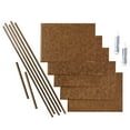 thumbnail image 1 of FASÄDE Hammered Decorative Vinyl Backsplash 15 sq ft Kit in Antique Bronze, 1 of 7