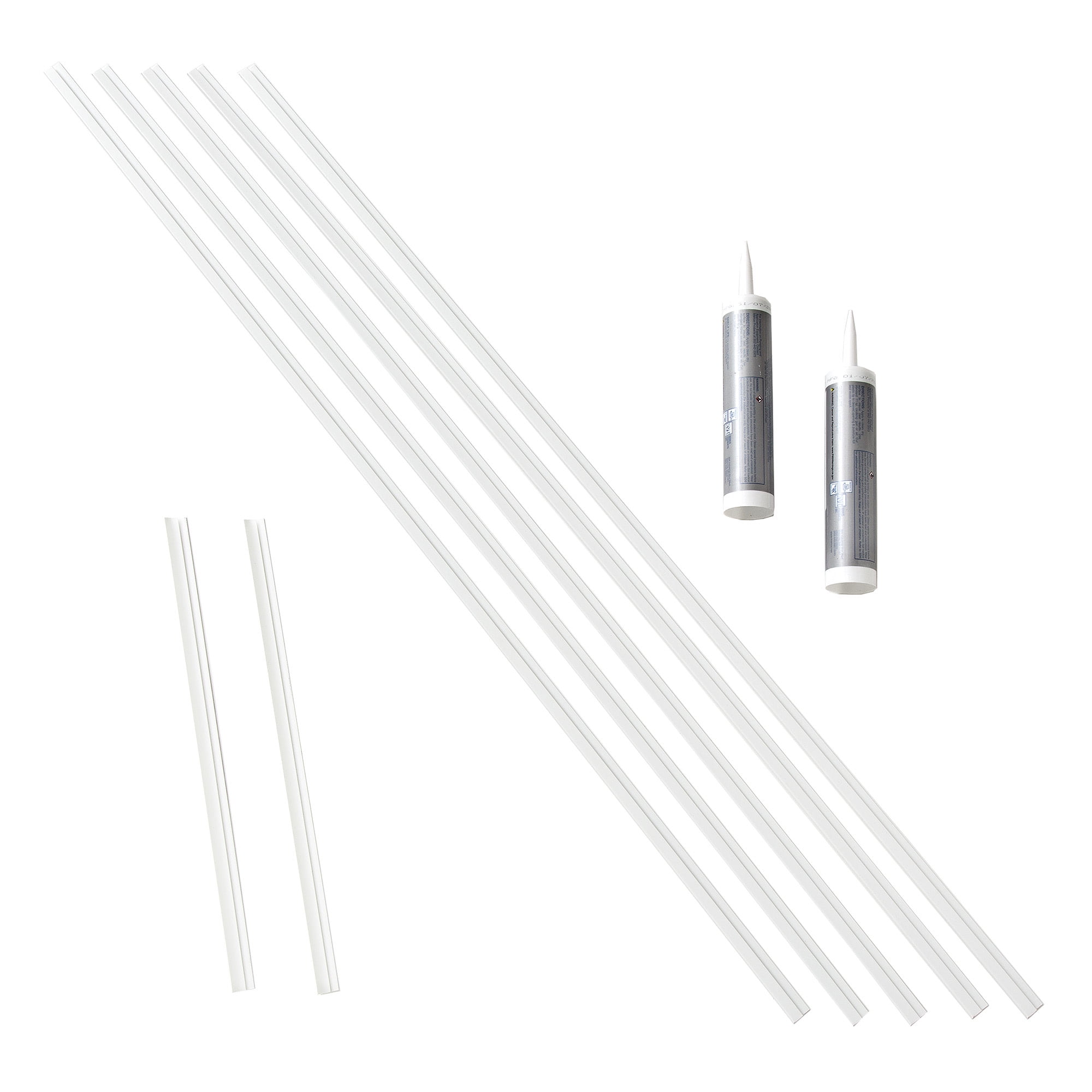 FASÄDE Backsplash Accessory Kit Matte White