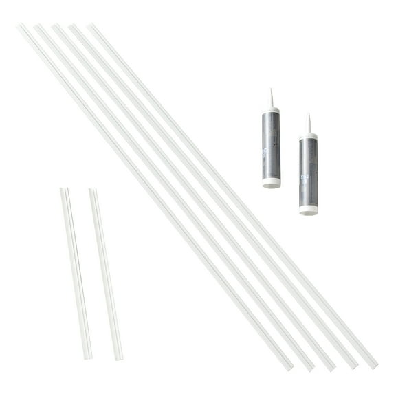 FASÄDE Backsplash Accessory Kit Matte White