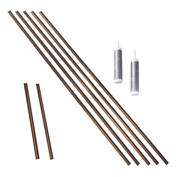 FASÄDE Large Profile Backsplash Accessory Kit in Oil Rubbed Bronze