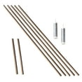 thumbnail image 1 of FASÄDE Backsplash Large Profile Accessory Kit in Polished Copper, 1 of 4