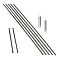thumbnail image 1 of FASÄDE Large Profile Backsplash Accessory Kit in Smoked Pewter, 1 of 8