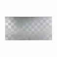 thumbnail image 1 of FASÄDE Quattro 4-foot x 8-foot PVC Wall Panel in Brushed Aluminum, 1 of 5