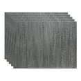thumbnail image 1 of FASÄDE Rain Decorative Vinyl 18in x 24in Backsplash Panel in Brushed Steel (5 Pack), 1 of 7